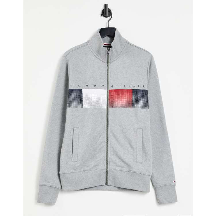 Tommy hilfiger store stripe logo sweatshirt