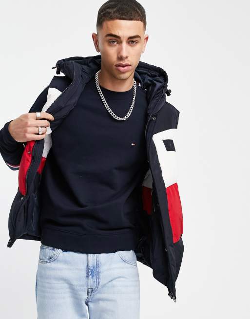 Tommy hilfiger store block jacket