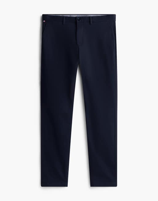 Tommy Hilfiger chino fuselé en twill Desert Sky, 6 de 6
