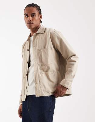 Tommy Hilfiger chore jacket in beige sandalwood 36790₽