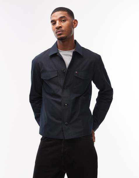 Tommy Hilfiger chore jacket in navy - view 1