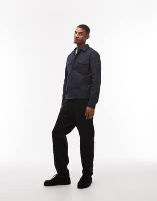 Tommy Hilfiger Chore Jacket In Black