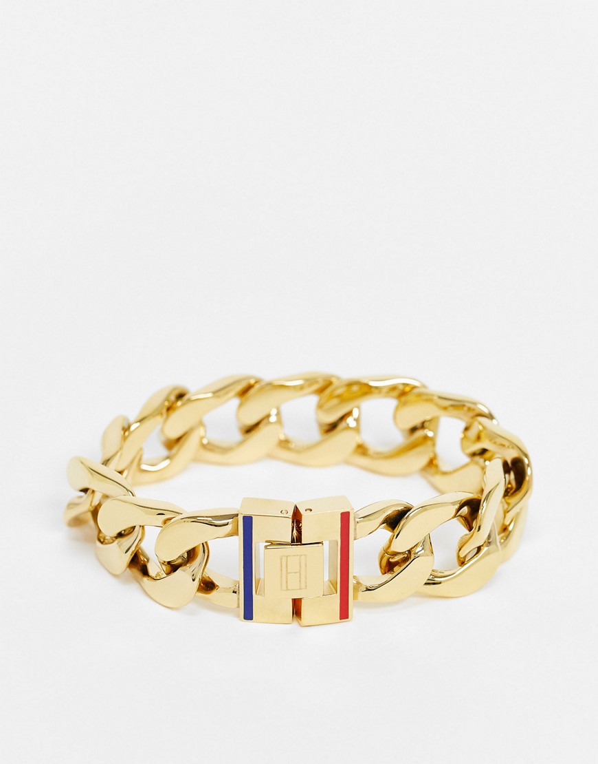 Tommy Hilfiger chunky chain bracelet in gold