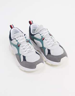 tommy hilfiger grey trainers