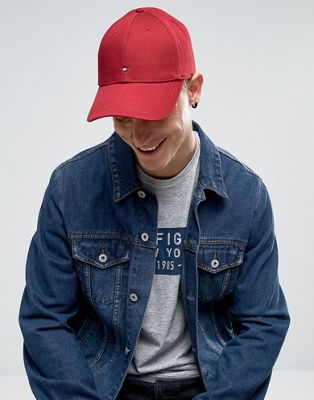 red tommy hat