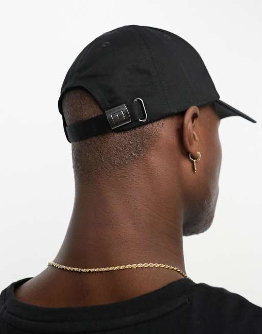 tommy hilfiger classic flag baseball cap in black