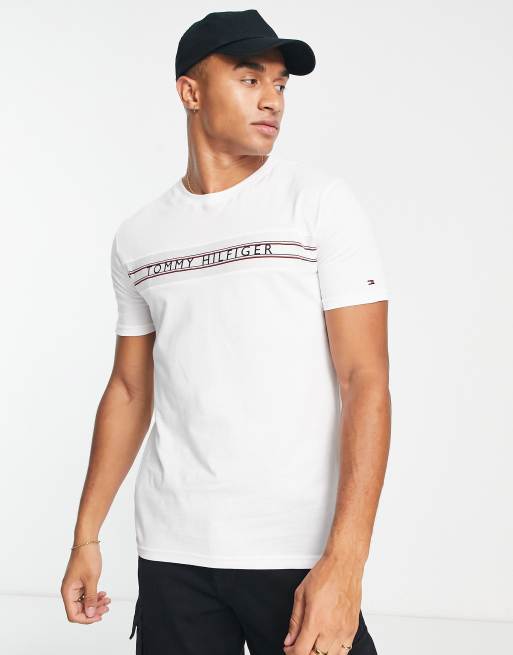 Tommy hilfiger classic white deals t shirt