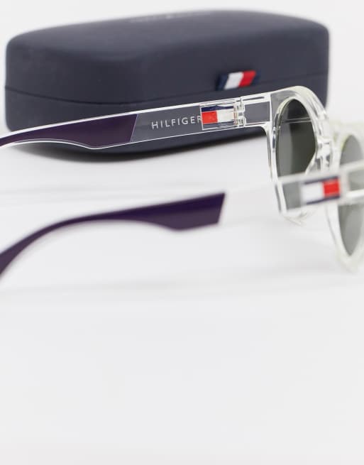 Tommy hilfiger 2024 transparent glasses