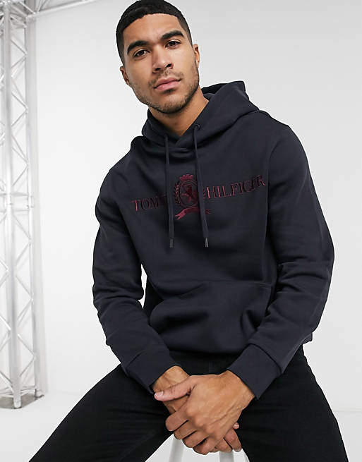 Tommy Hilfiger Collections crest and logo hoodie | ASOS