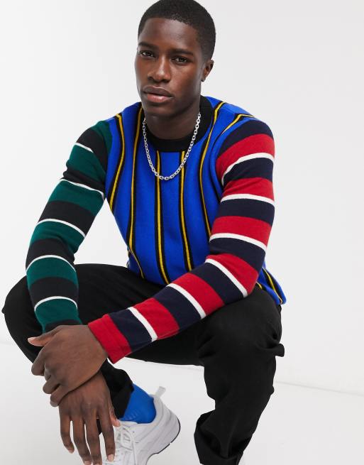 Colour block on sale tommy hilfiger jumper