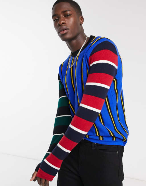 Pull tommy hilfiger multicolore clearance