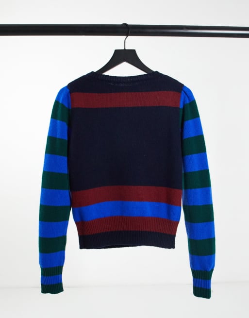 Pull tommy best sale hilfiger rayé