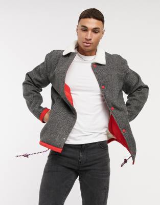 men's wool coach jacket