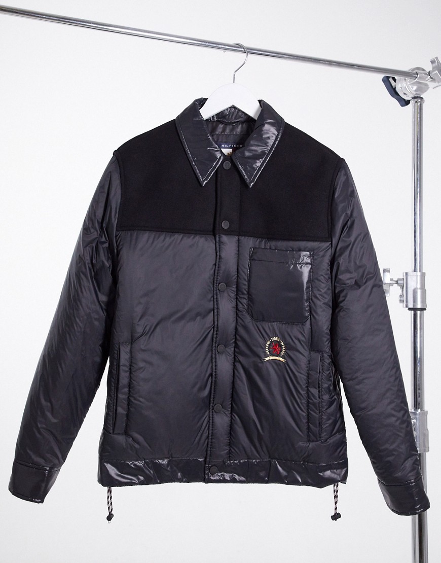 Tommy Hilfiger Collections shirt jacket-Black