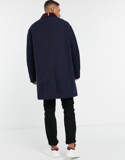 Tommy hilfiger tailored store cotton car coat