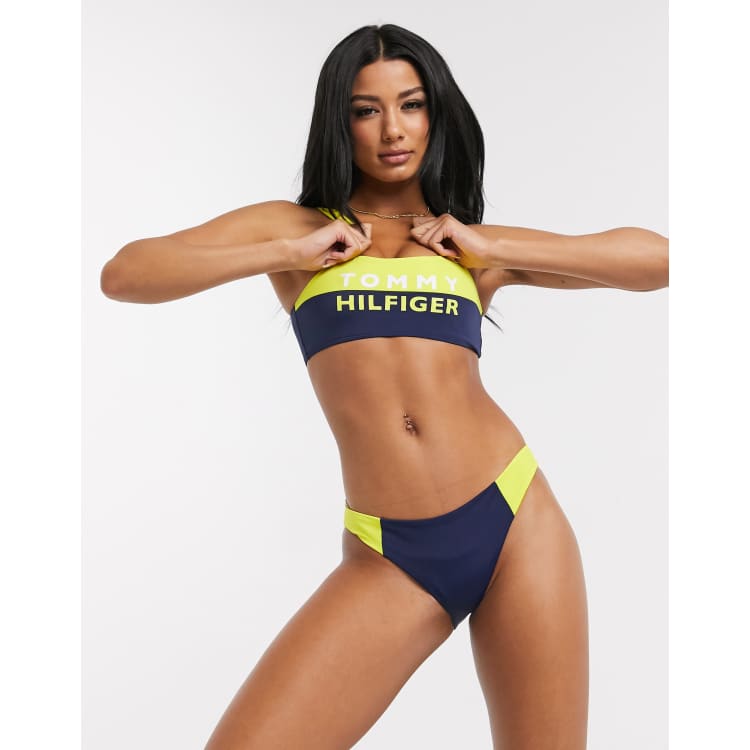 Yellow tommy hilfiger clearance bikini