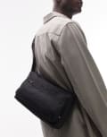 [Tommy Hilfiger] Tommy Hilfiger commuter cross body bag in black One Size BLACK