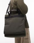 [Tommy Hilfiger] Tommy Hilfiger commuter tote in green One Size MGREEN