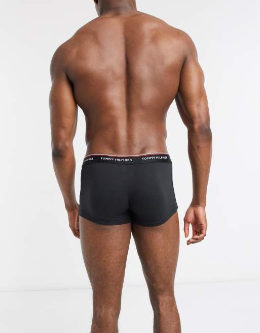 Tommy Hilfiger - Confezione da 3 boxer aderenti premium basic neri, 2 di 4