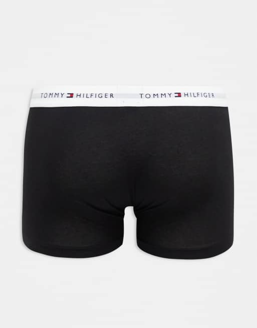 Tommy Hilfiger - Confezione da 5 boxer aderenti neri, 3 di 4