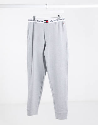 white tommy hilfiger joggers