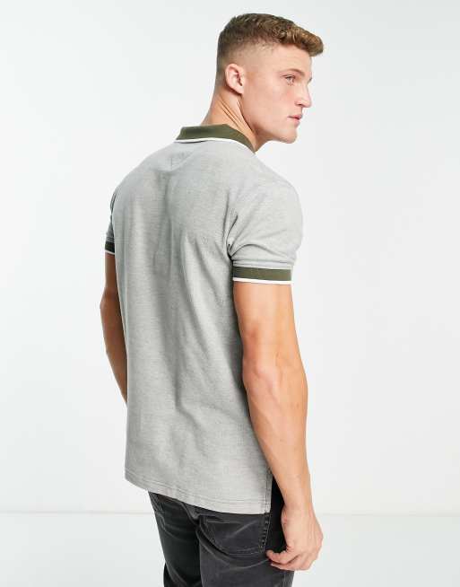 Tommy Hilfiger – Cool – Oxford-Polohemd mit normalem Schnitt in Army-Grün, 2 von 4