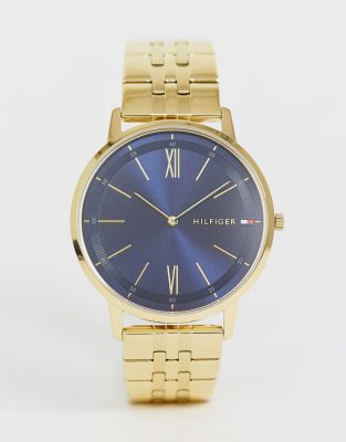 tommy hilfiger cooper yellow gold watch