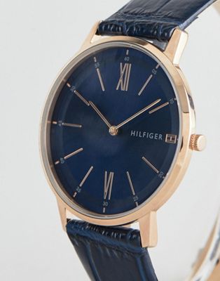 Tommy Hilfiger Cooper leather watch 