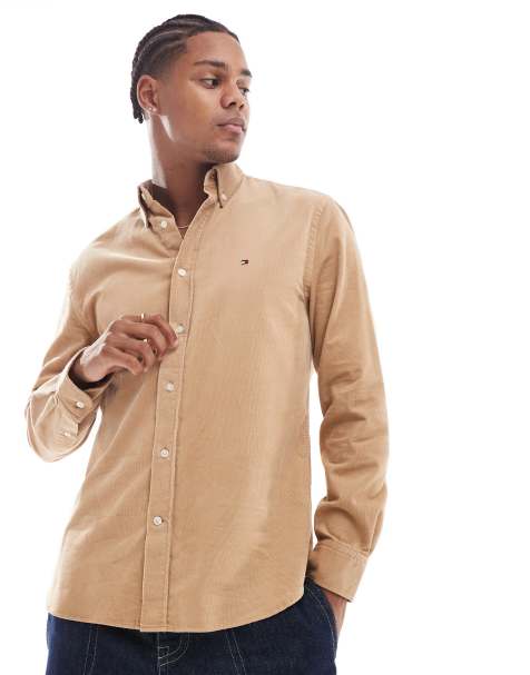 Tommy Hilfiger cord shirt in beige - view 1