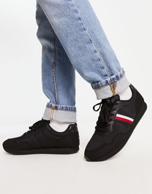 Tommy Hilfiger core runner in black - ASOS Price Checker