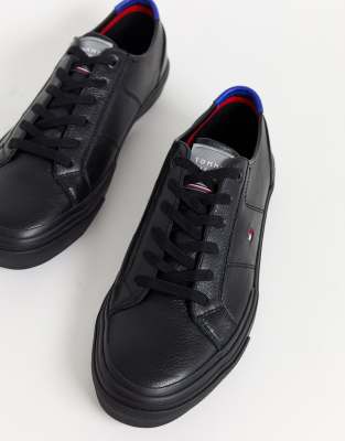 black tommy shoes