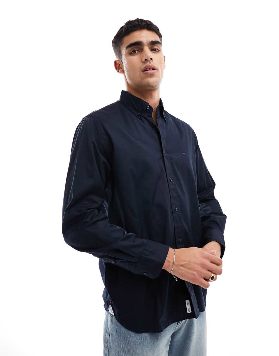 TH Flex Poplin Shirt, Blue