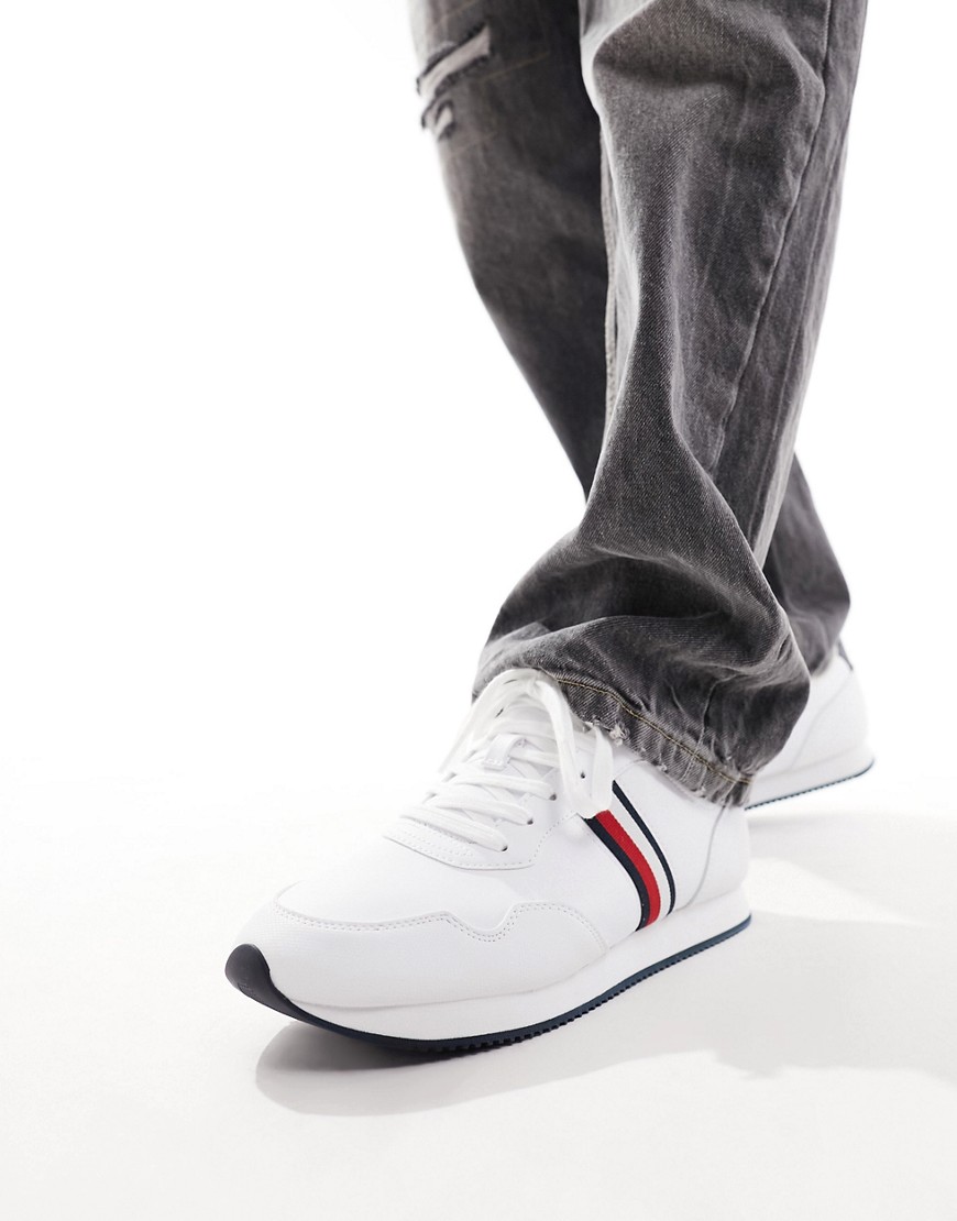 Tommy Hilfiger core low runner trainers in white
