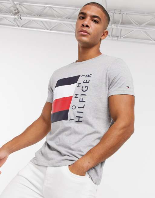 Tommy hilfiger cheap box logo tee