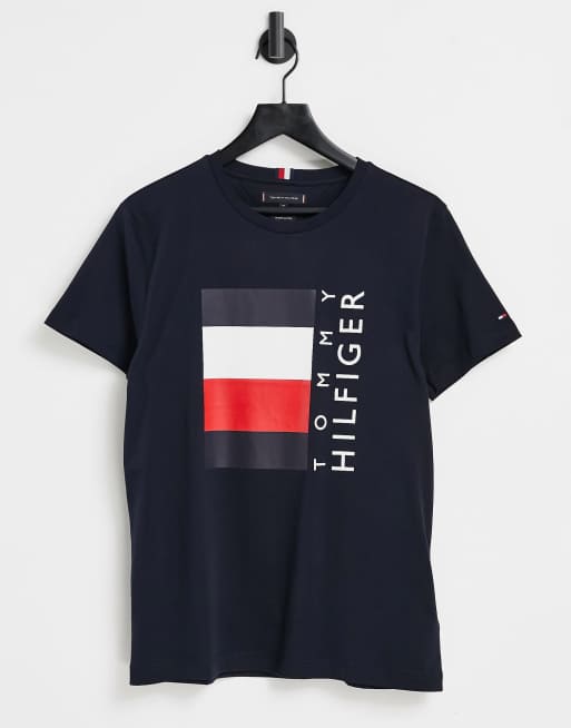 Tommy hilfiger t shirt cheap box logo