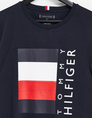 tommy hilfiger box logo t shirt
