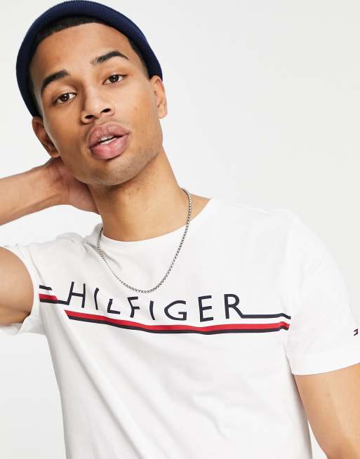 TOMMY HILFIGER T-shirt in white