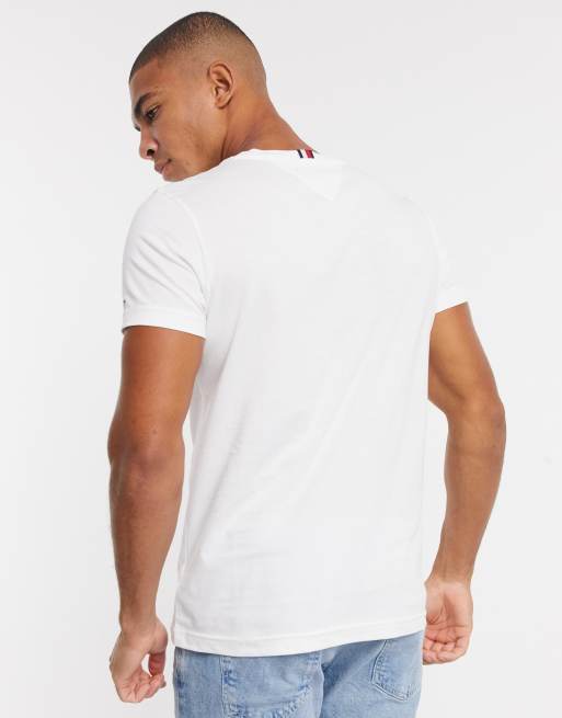 hilfiger white t shirt