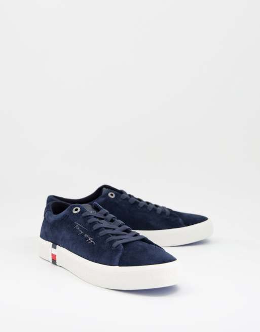 Tommy hilfiger shop suede sneaker