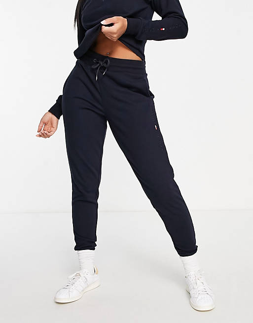 Hilfiger 2.0 | navy sweatpants Tommy lounge cotton icon in ASOS blend