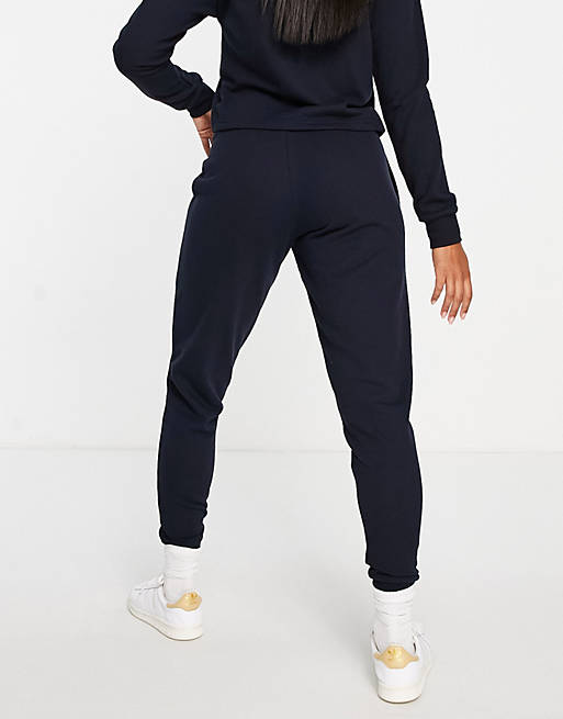 Tommy Hilfiger cotton blend icon 2.0 lounge sweatpants in navy | ASOS | Stoffhosen