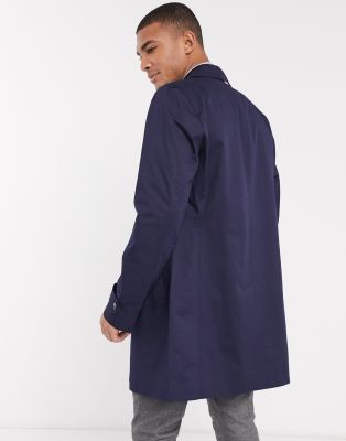 tommy hilfiger tailored cotton car coat