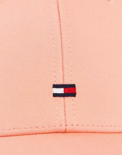 Tommy Hilfiger cotton essential flag cap in light pink - LPINK, 2 of 4