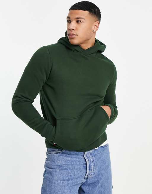 Tommy hilfiger hoodie discount khaki