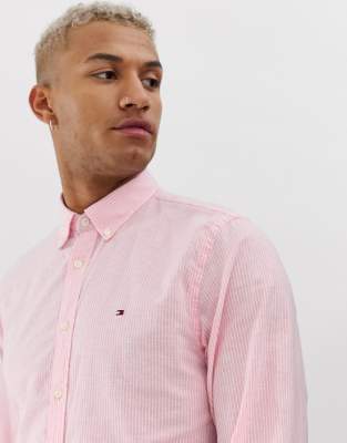 tommy hilfiger pink blouse