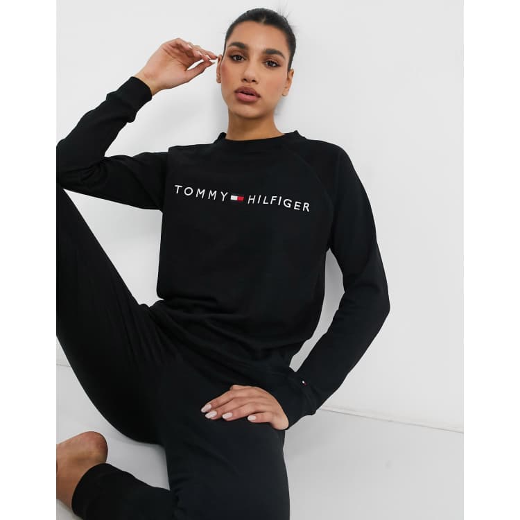 SUDADERA MUJER TOMMY HILFIGER CROP CON CAPUCHA - XL