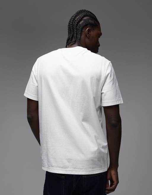 Tommy Hilfiger country club graphic T-shirt in white, 3 of 5