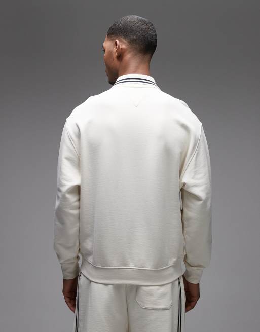 Tommy Hilfiger – Country Club – Rugby-Hemd in Creme, 3 von 5