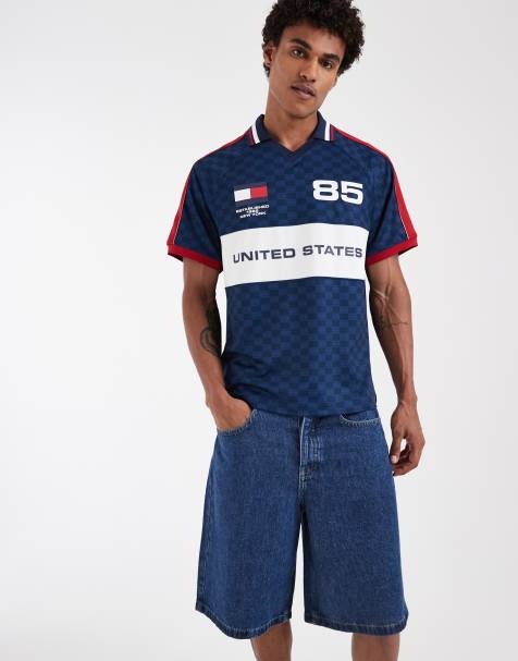Tommy Hilfiger - Coupe du Monde - US - Maillot de football - Bleu marine - view 1