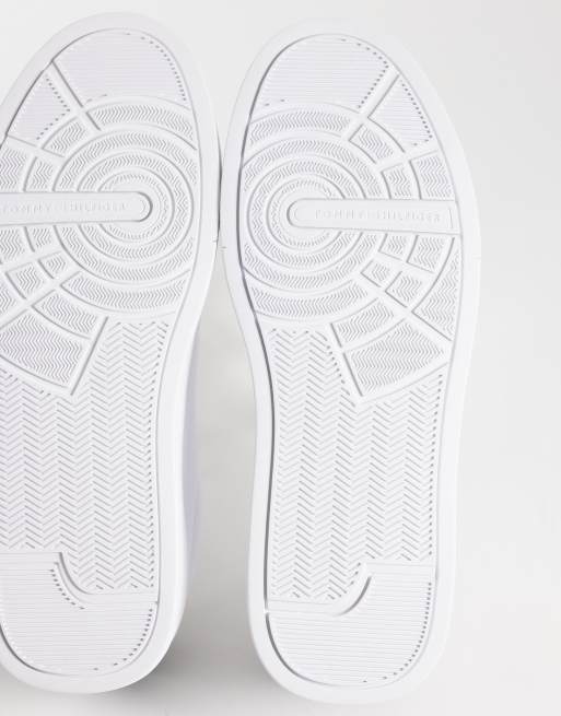 Tommy Hilfiger – Court – Hochwertige Sneaker aus echtem Leder in Weiß, 4 von 5